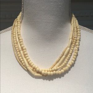 Vintage bone choker necklace